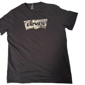 Levi's Black Camo Logo T-Shirt